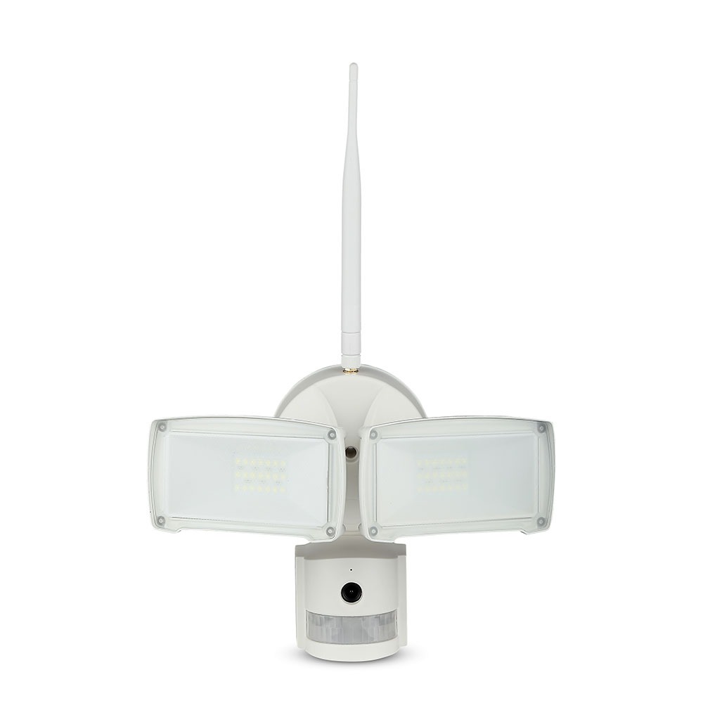 18W Proiettore LED con sensore WiFi obiettivo Bianco