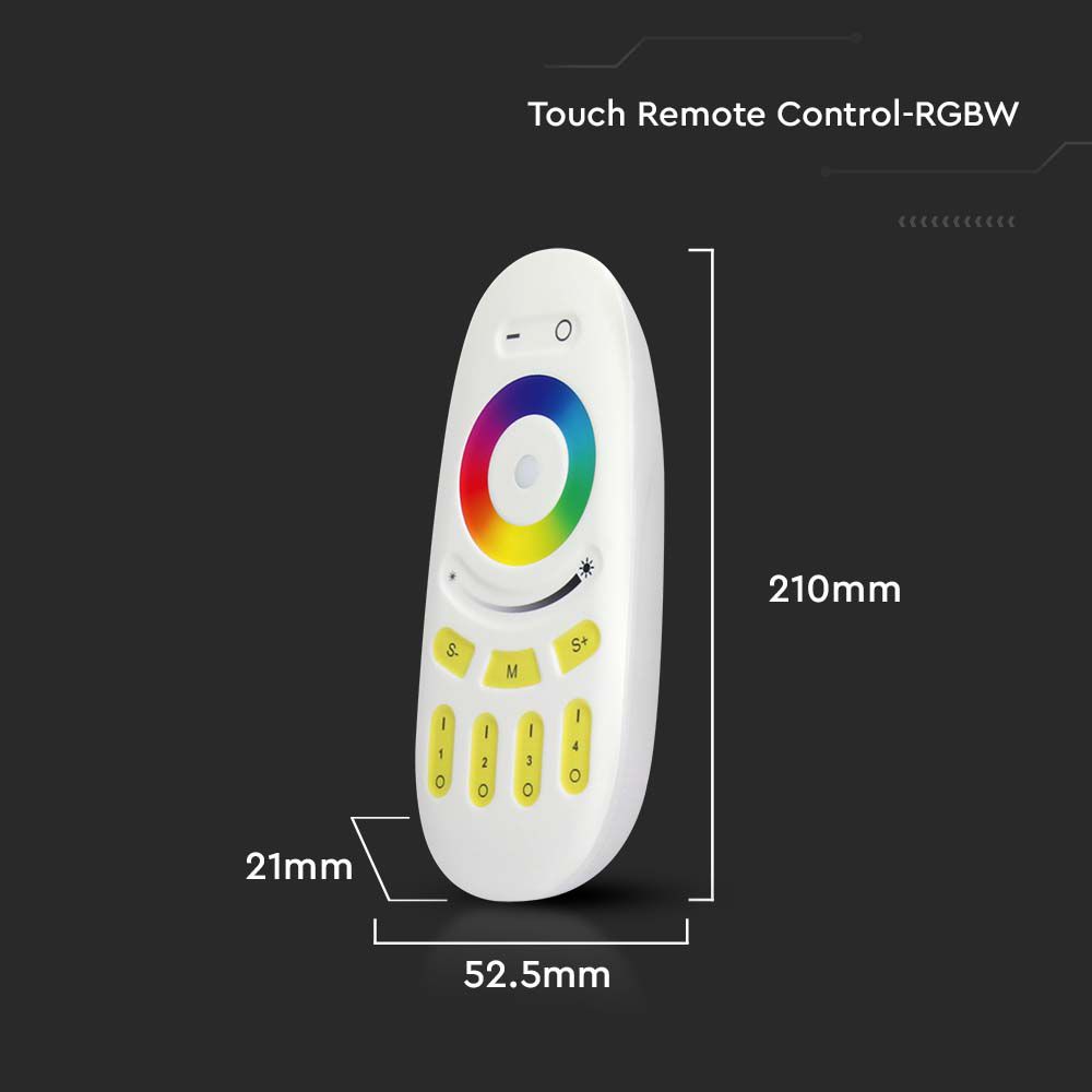 Touch Remote Control RGB + WWhite