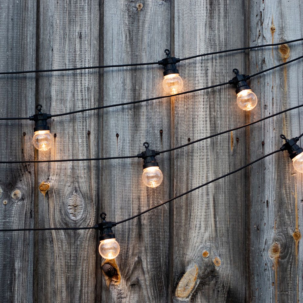 LED String Light 5M With 10 Bulbs 3000K