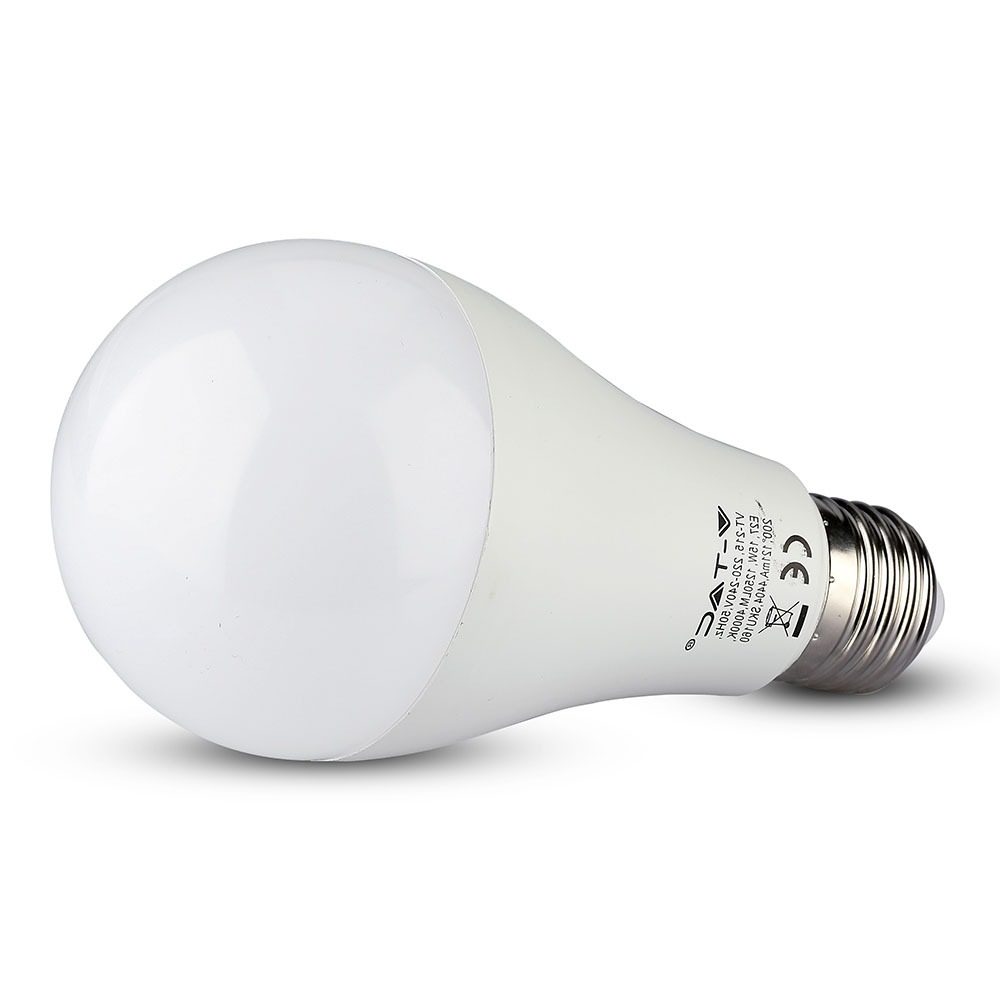 LED Lampadina 15W E27 A60 SMART WIFI RGB, Corpo Bianco, Luce Bianco Caldo img 1