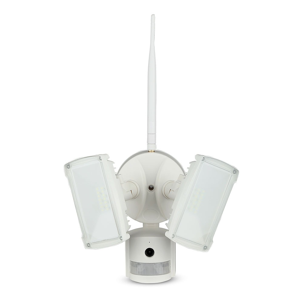 18W Proiettore LED con sensore WiFi obiettivo Bianco img 4