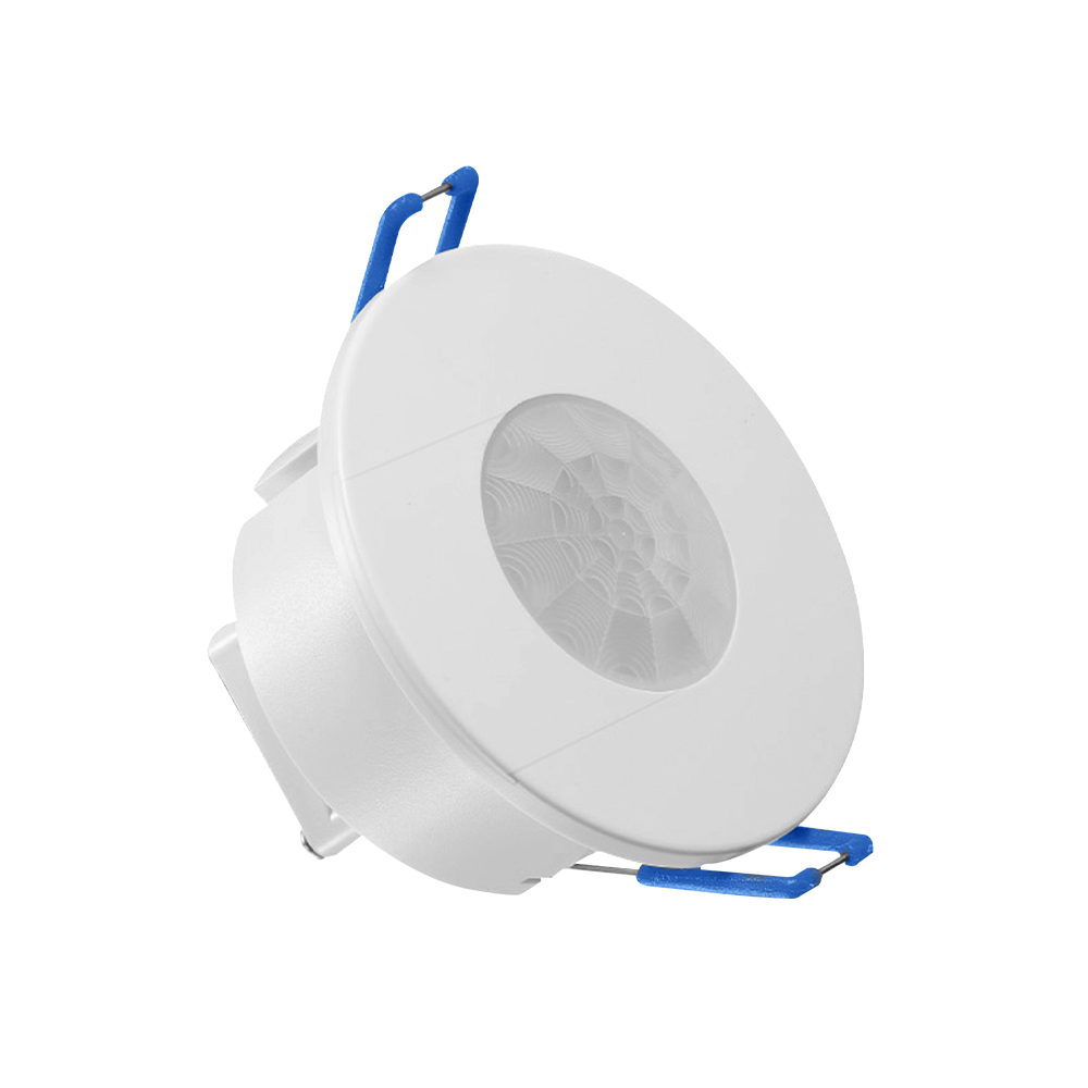 PIR Ceiling Sensor Recessed Mount White Body