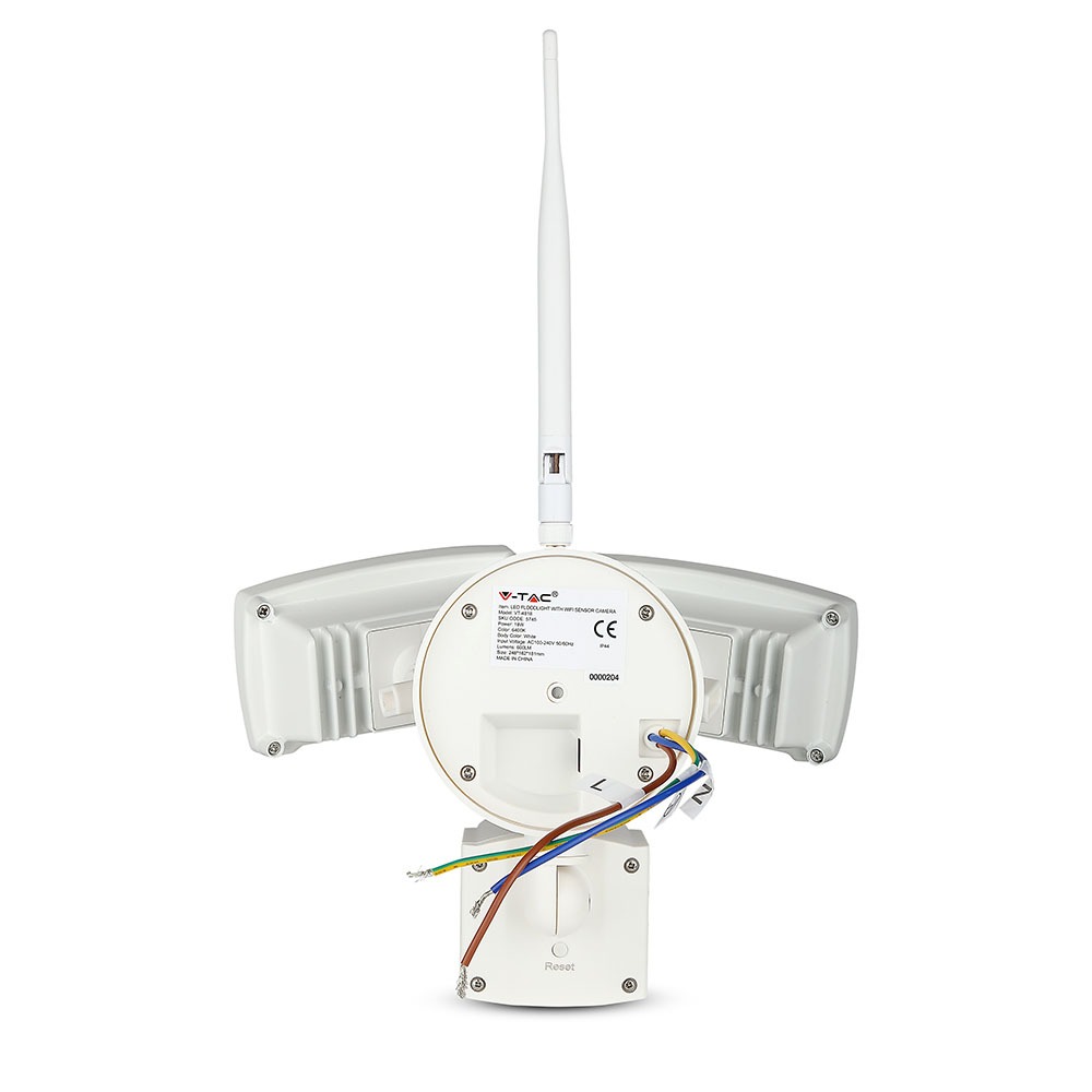 18W Proiettore LED con sensore WiFi obiettivo Bianco img 6