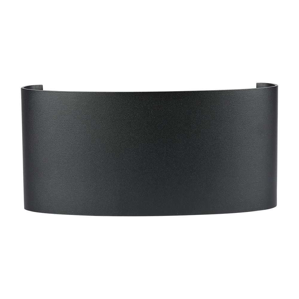 6W LED Wall Light Sand Black IP54 3000K img 3