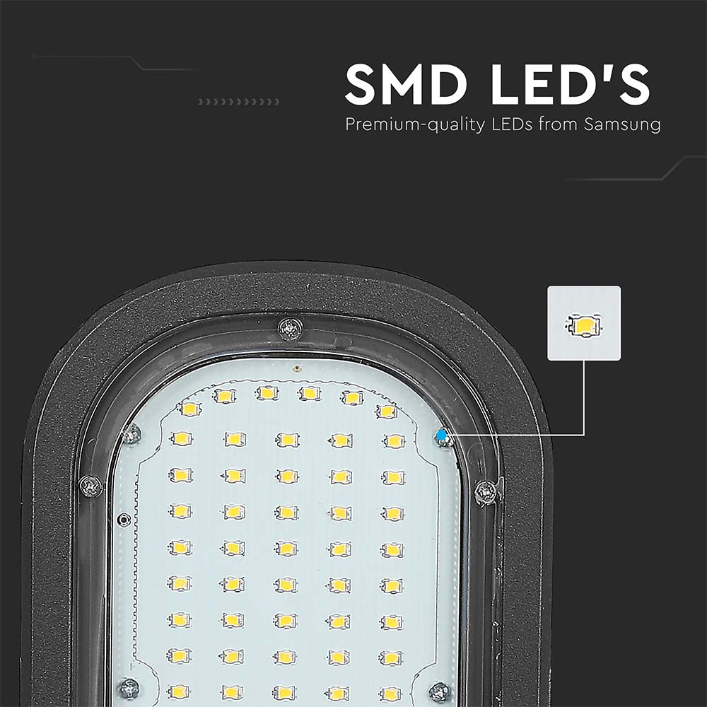 LED Street Light SAMSUNG CHIP - 30W 6400K img 1