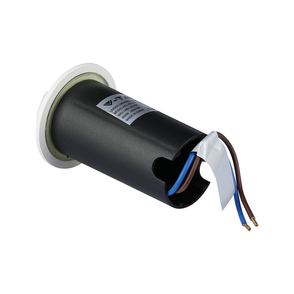 1W LED Faretto incasso pavimento Bianco 4 Way 6500K img 2