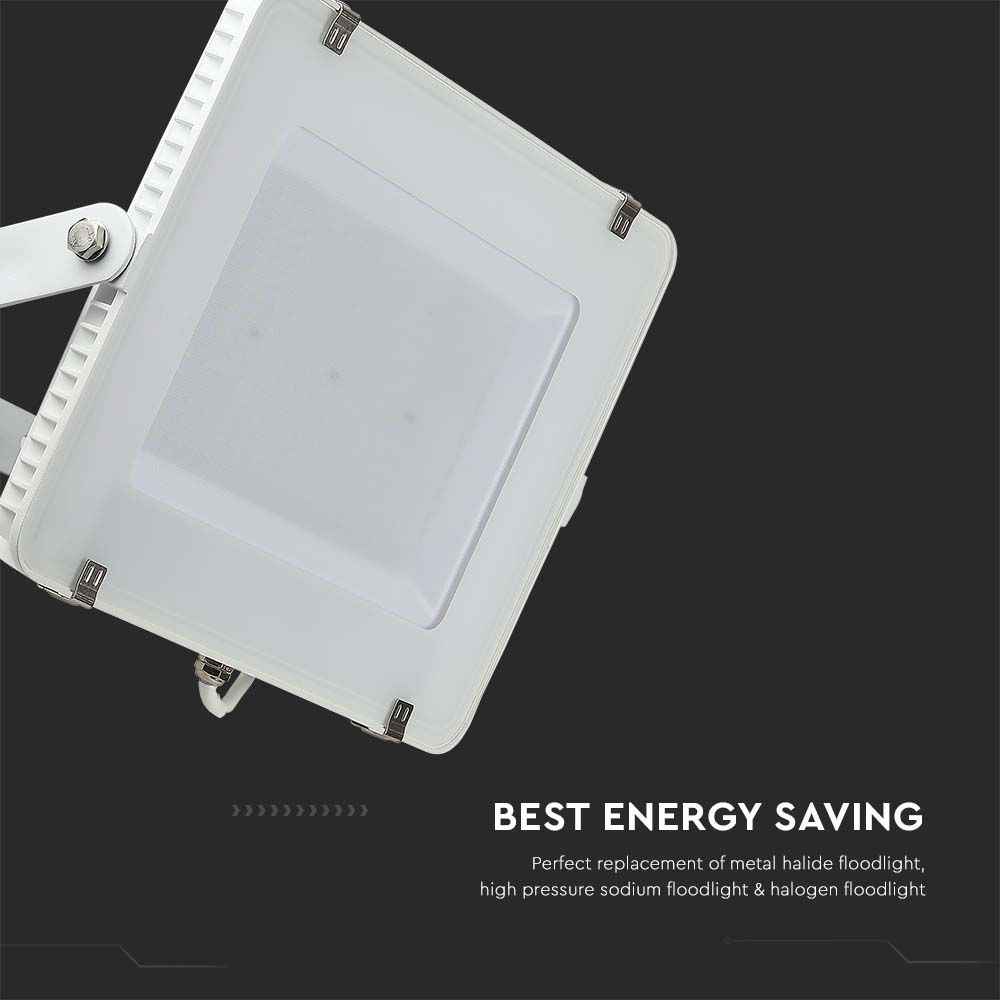 200W LED Floodlight SMD SAMSUNG CHIP G2 White Body 4000K img 2