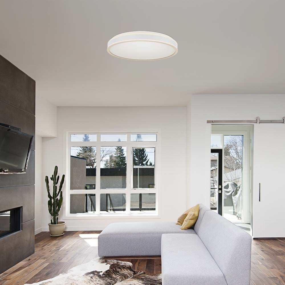 Lampadario LED con Montaggio a Plafone Dimmerabile