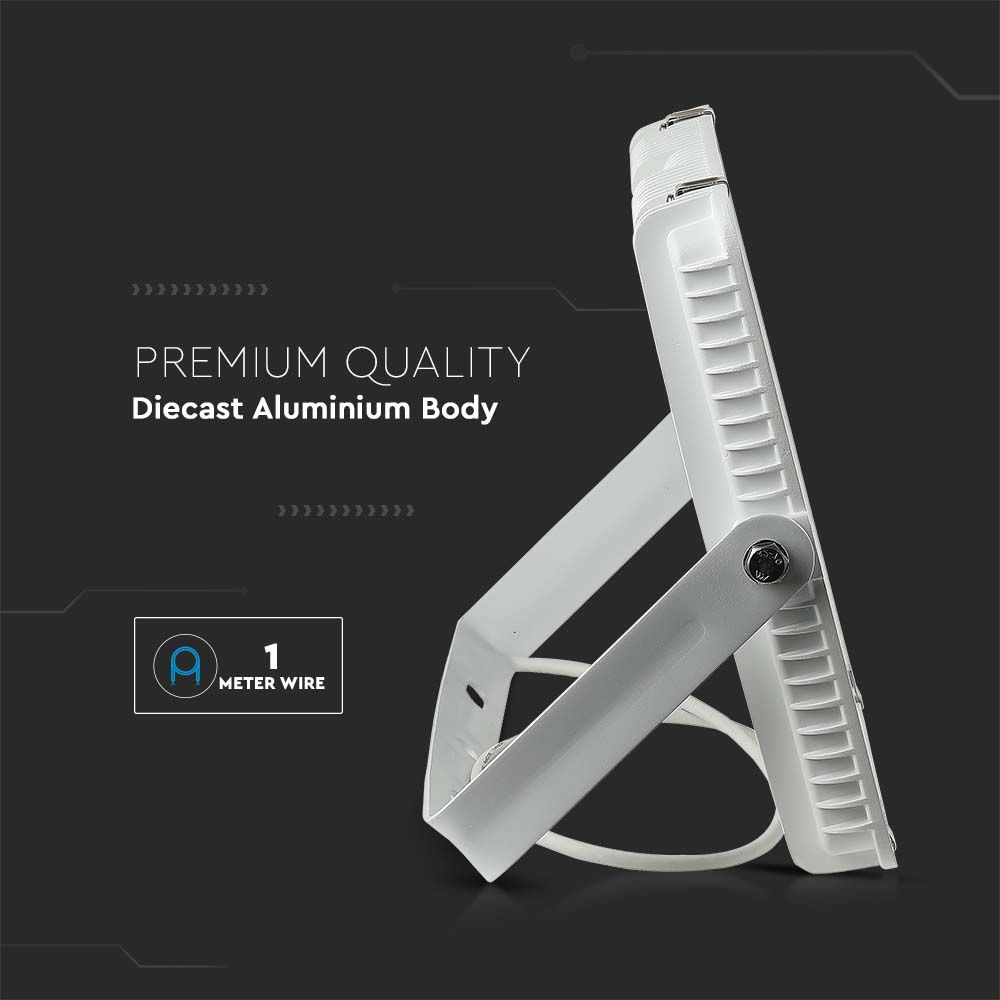 200W LED Floodlight SMD SAMSUNG CHIP G2 White Body 4000K img 4