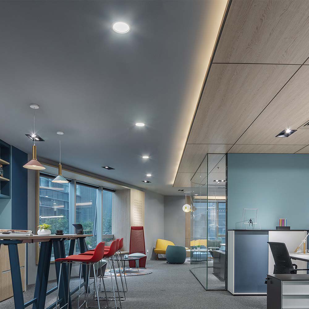 24W LED SAMSUNG CHIP Backlit Panel Recessed - Round 4000K