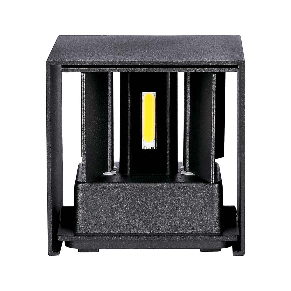 5W Wall Lamp With Bridglux Chip Black Body Square IP65 4000K img 4