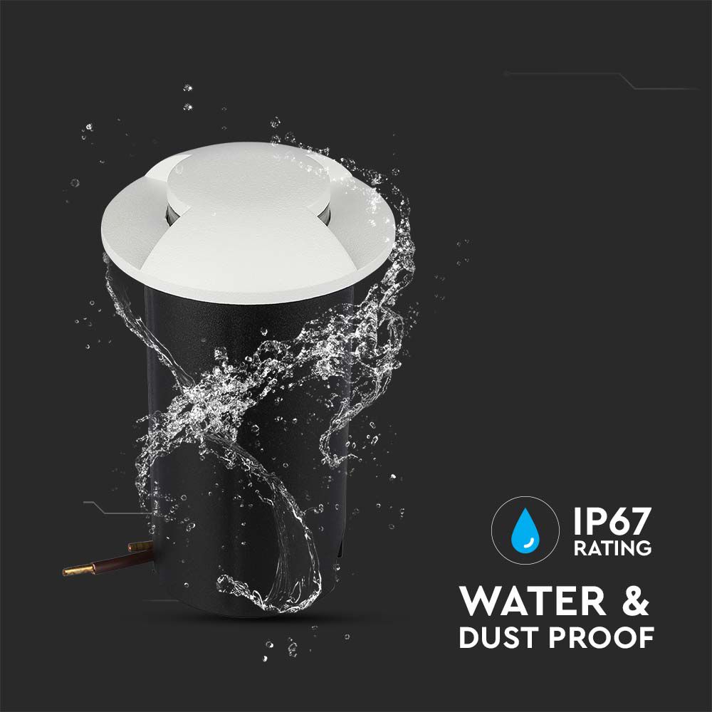 1W LED Step Light White 2Way 3000K img 1