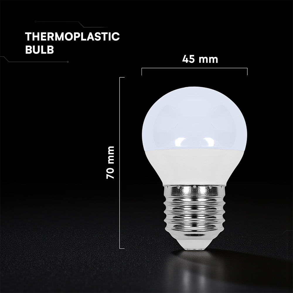 3.7W LED Bulb E27 CREE CHIP G45 3000K