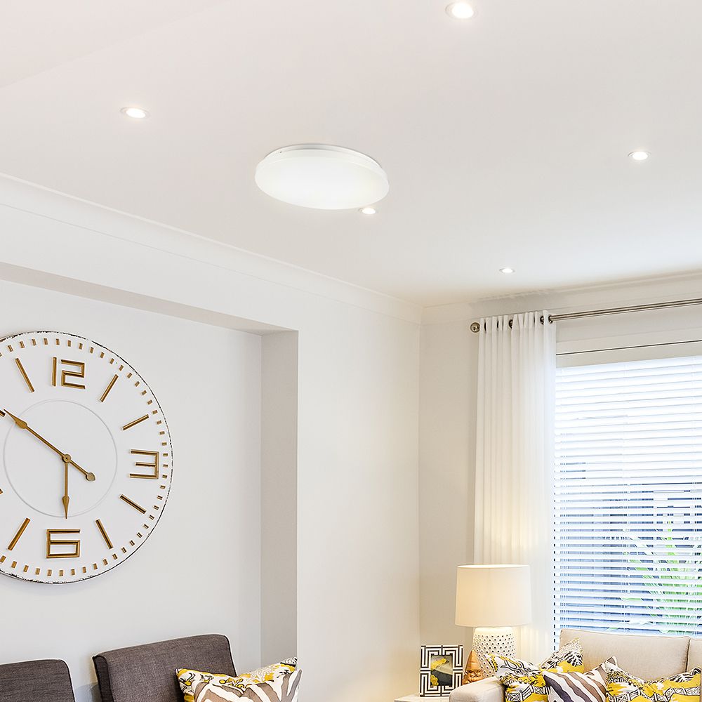 36W LED Dome Light Milky Cover Color Changing 3in1 img 1