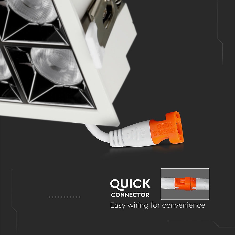 LED Faretto da incasso SAMSUNG Chip 16W SMD Reflector 38gradi 5700K img 4