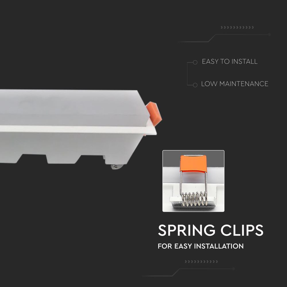 20W LED Corpo Lineare Bianco Luce Bianca img 2