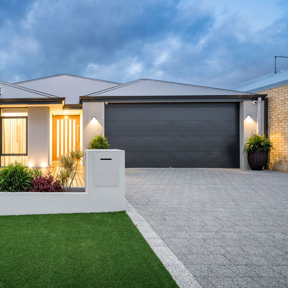 12W LED Wall SamiFrame Black Round 3000K