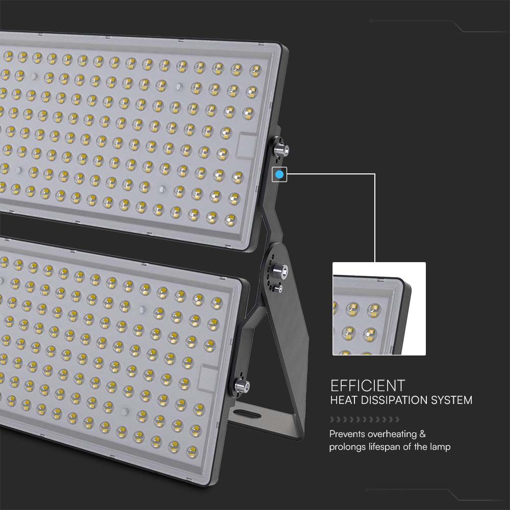 500W LED Floodlight SAMSUNG CHIP High Power White 6500K 135LM/W img 1