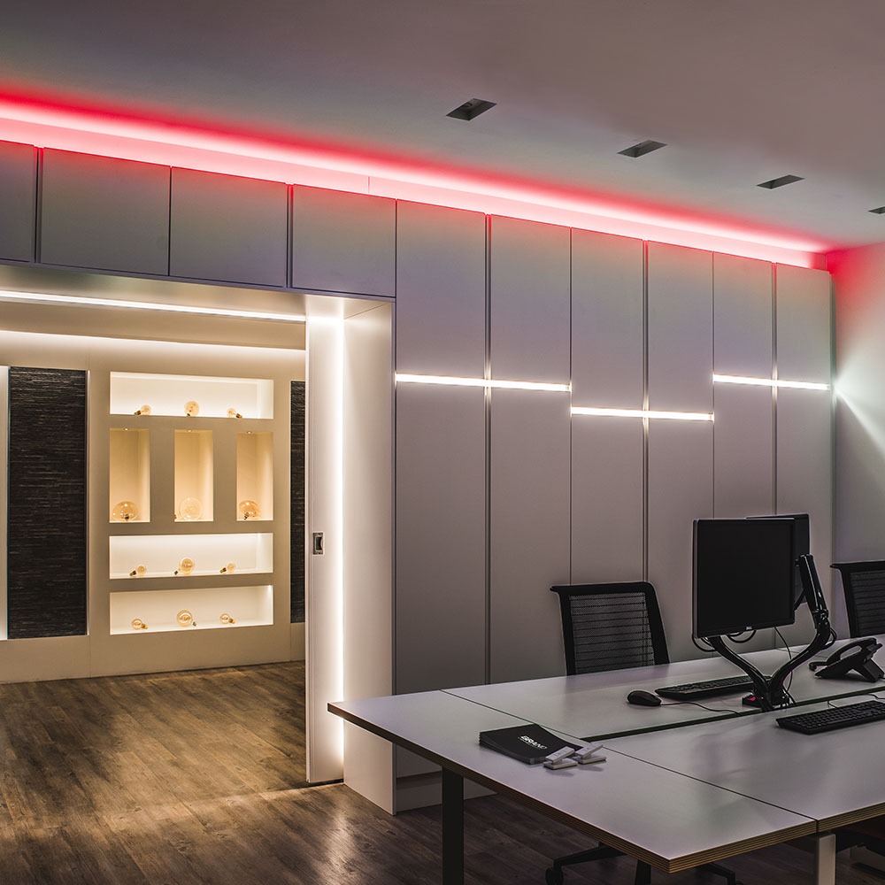 LED Neon Flex 24V Rosso IP65 10m img 1