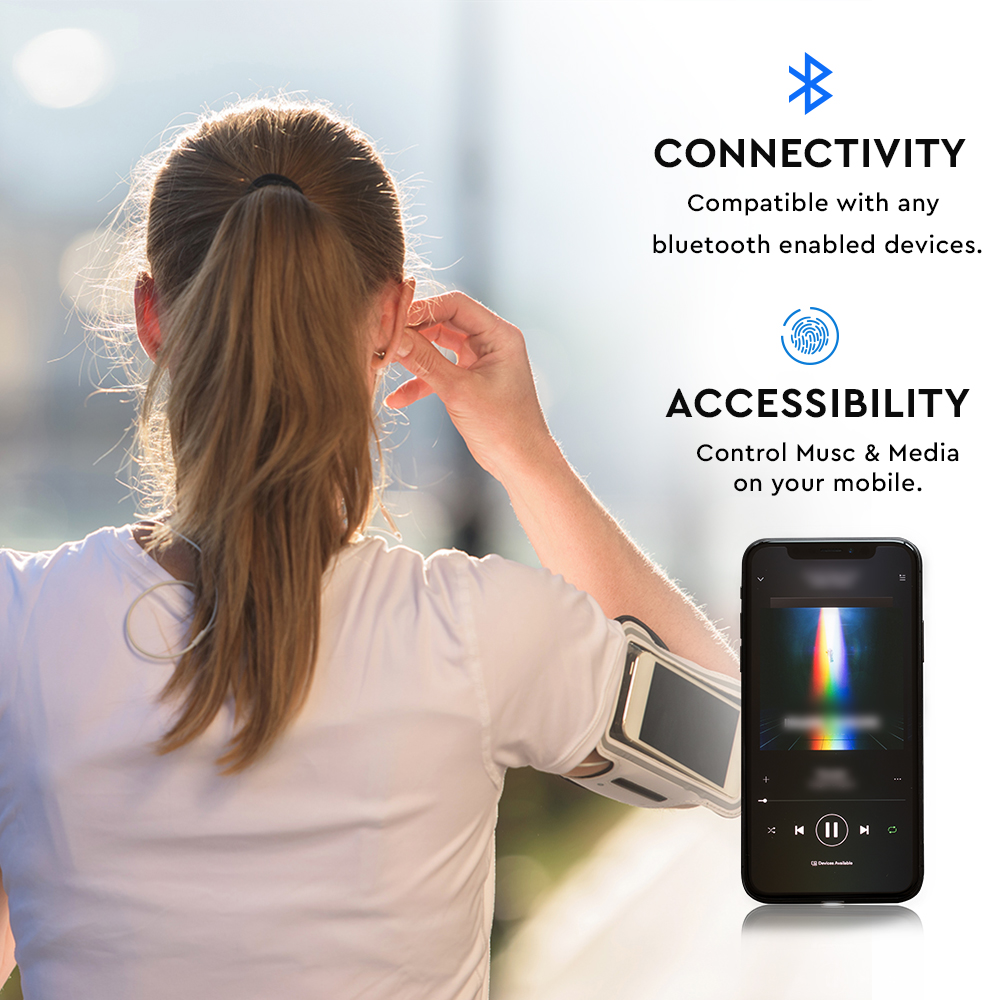 Auricolare Bluetooth 55mAh Bianco img 3