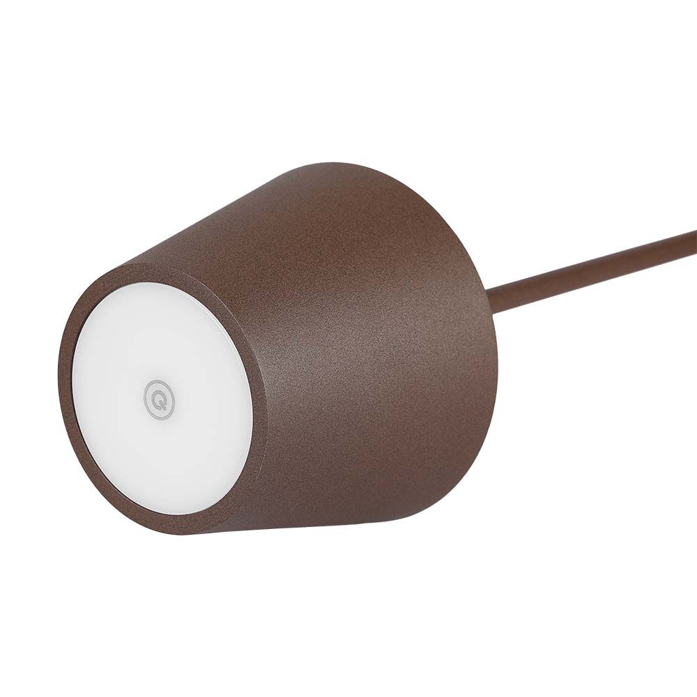 1.5W LED Table Lamp 3000K IP54 Sand Corten Body img 2