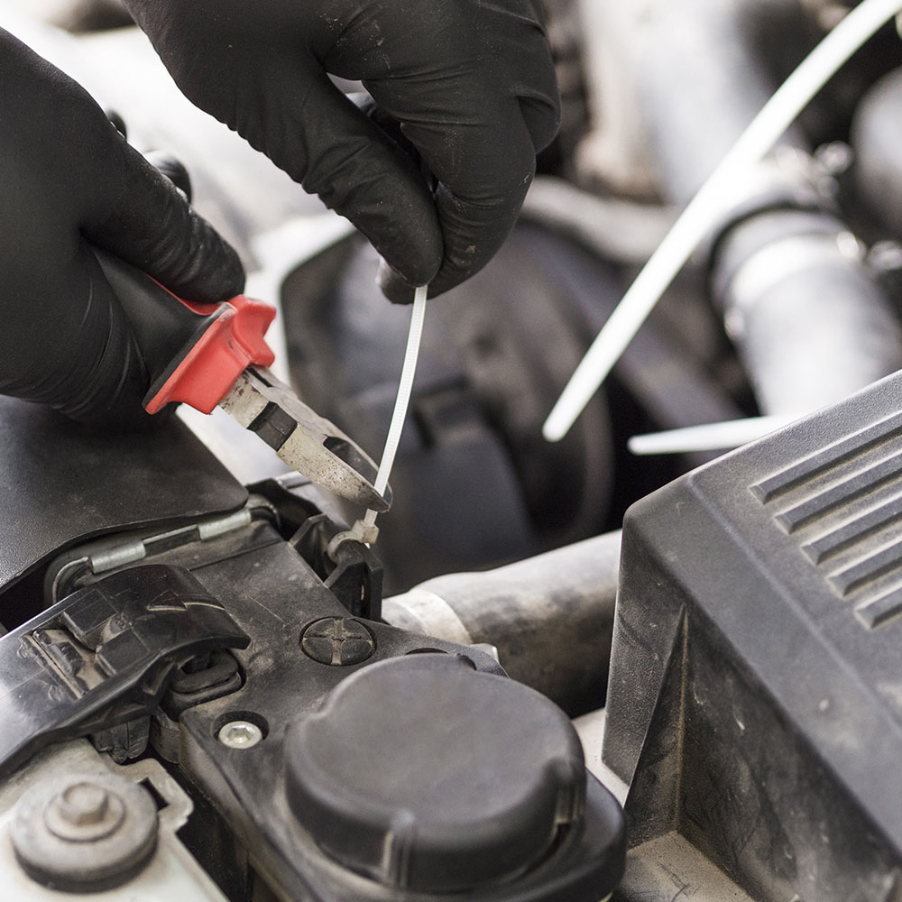 Fascetta 4.5 x 150mm Bianco 100 pcs/pack img 1