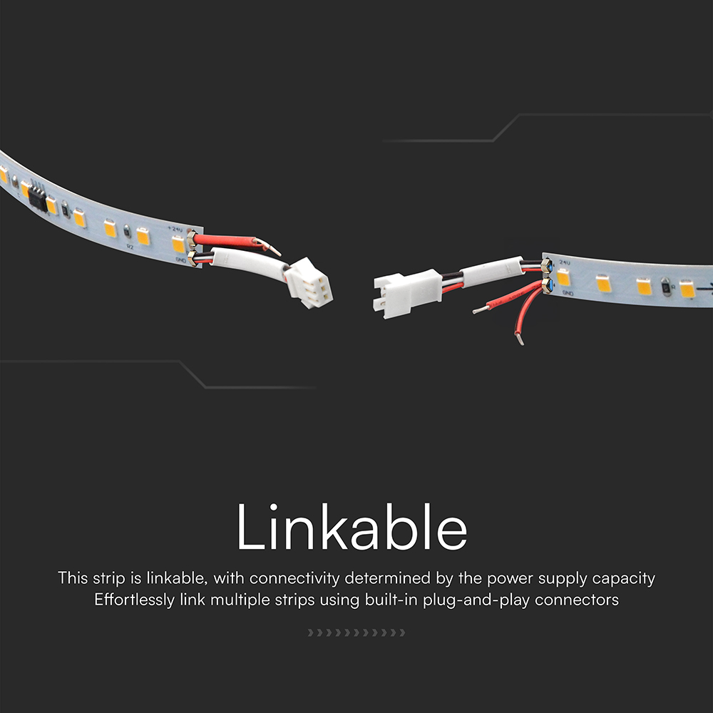 LED Strip Running 2835 - 120 10W 24V 3000K img 5