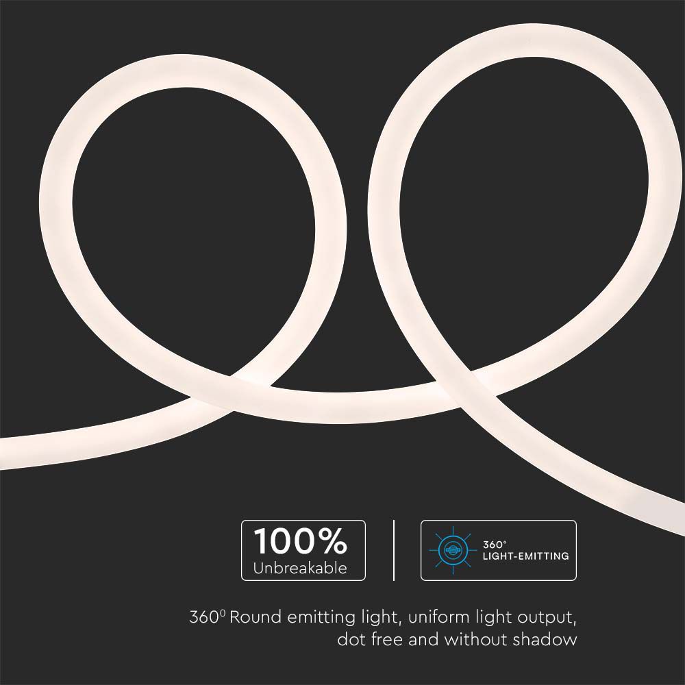 Neon Flex 12W/m Bobina 10m 24V img 3