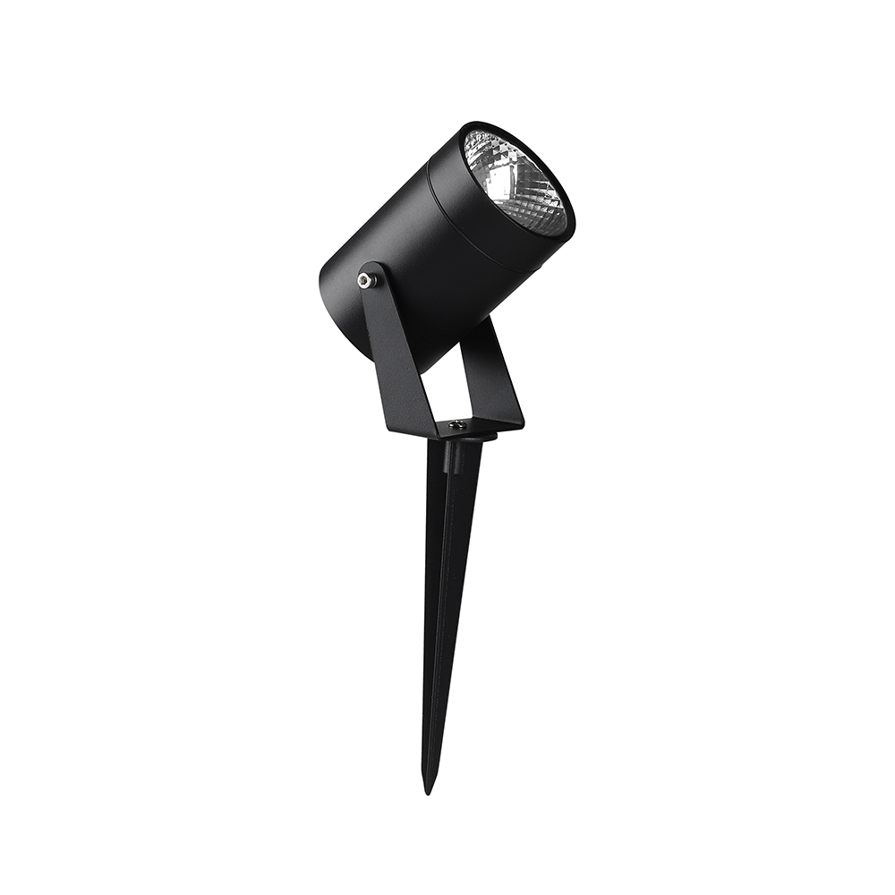 10W LED Spike Light Aluminum Black Body IP65 4000K