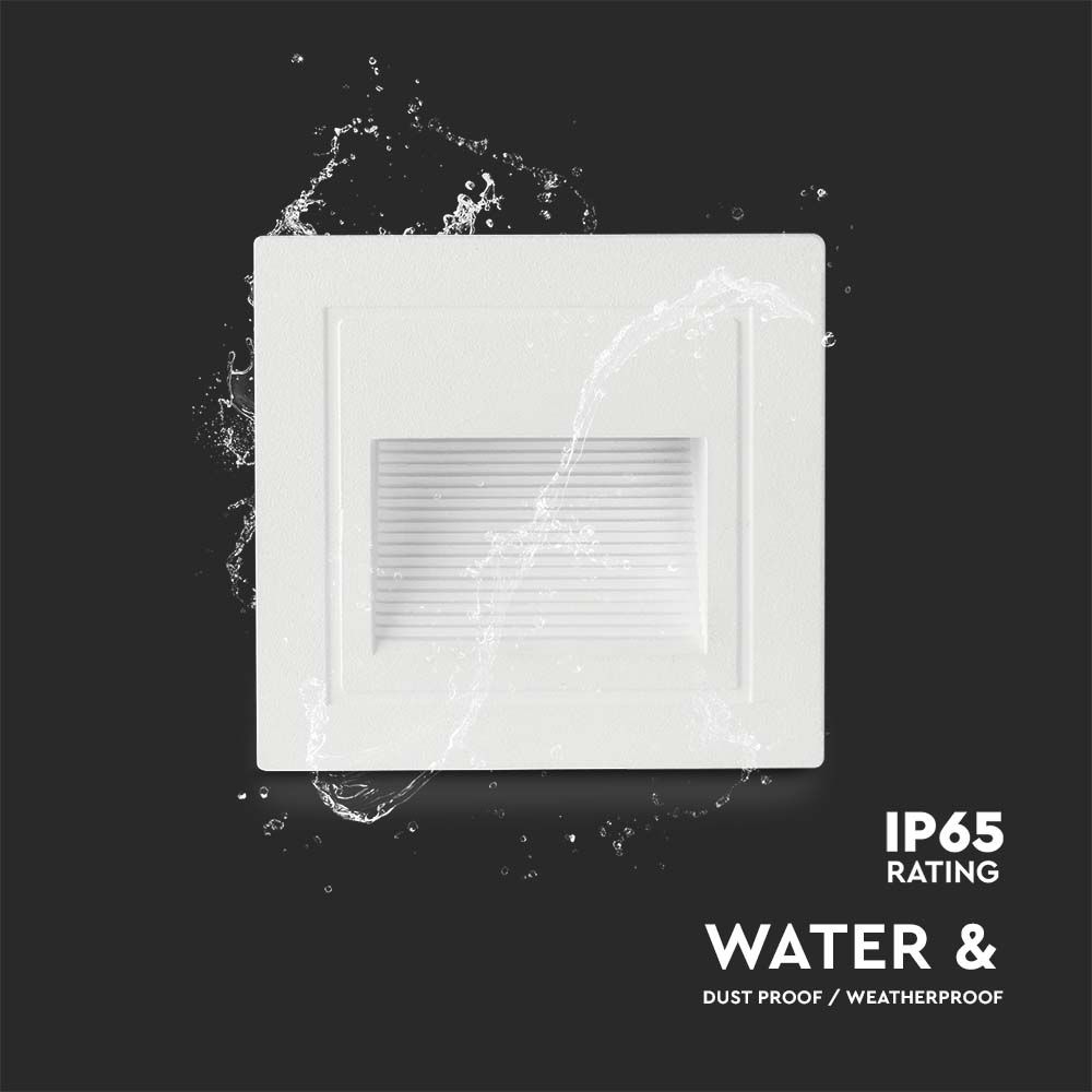 5W LED Step Light White Body 3000K img 2