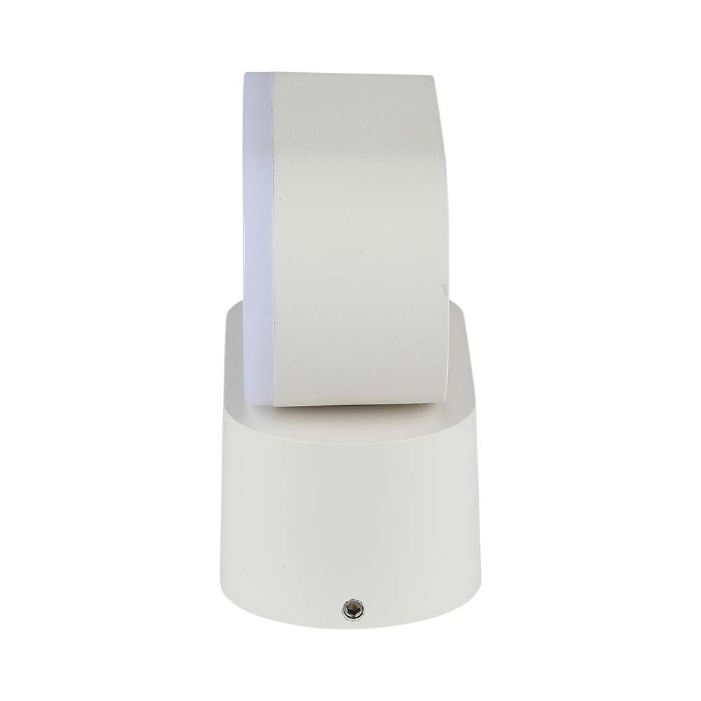 Lampada LED da Muro Ovale Colore Bianco con Testa Ruotabile  img 2