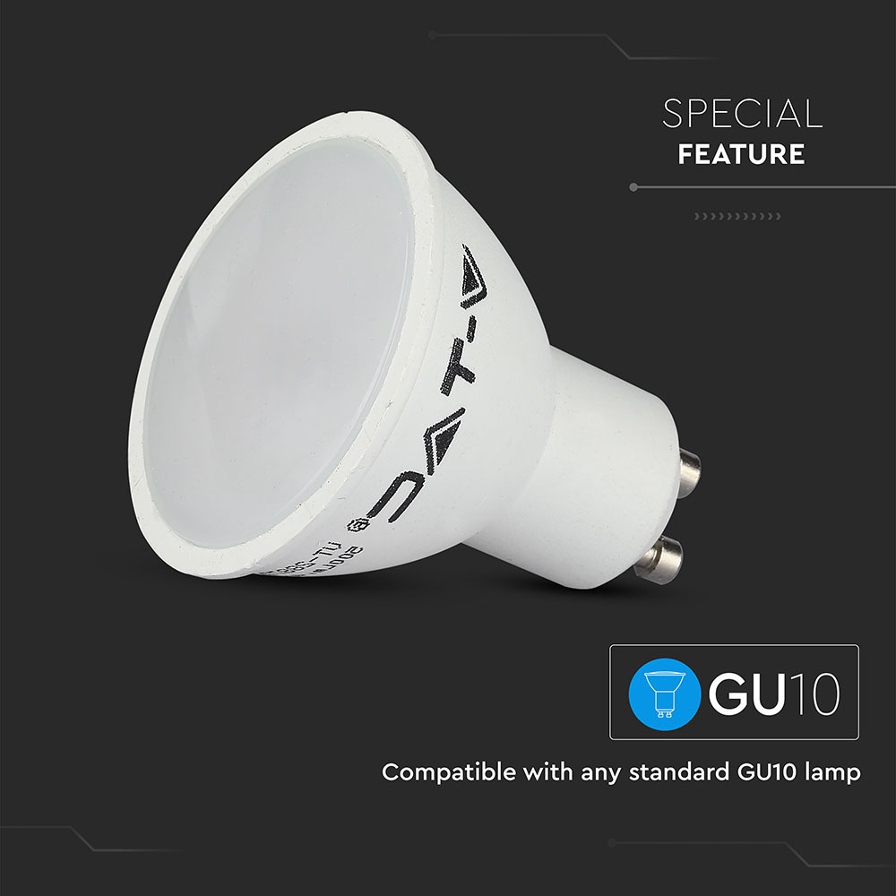 LED Faretto 5.5W GU10 100` SMART RGB e 3 in 1 Dimmerabile img 1