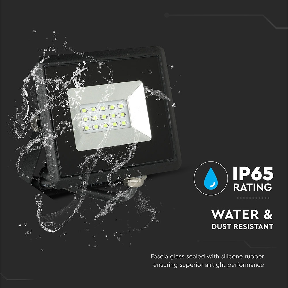 20W LED Proiettore SMD E-Series Corpo Nero Verde IP65 img 3