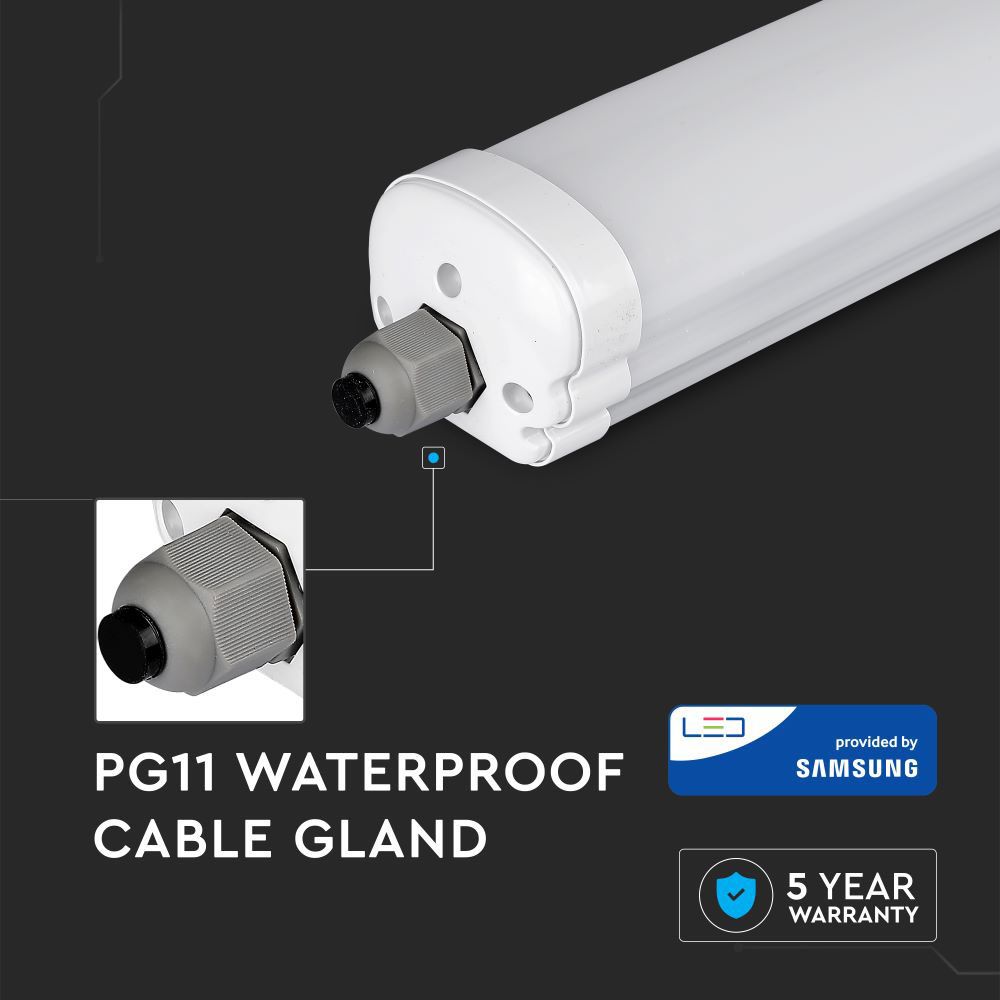 LED Waterproof Tube SAMSUNG Chip 60W 180cm 4000K img 3