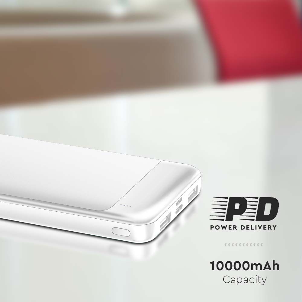 Power Bank 10.000 mAh Colore Bianco img 1