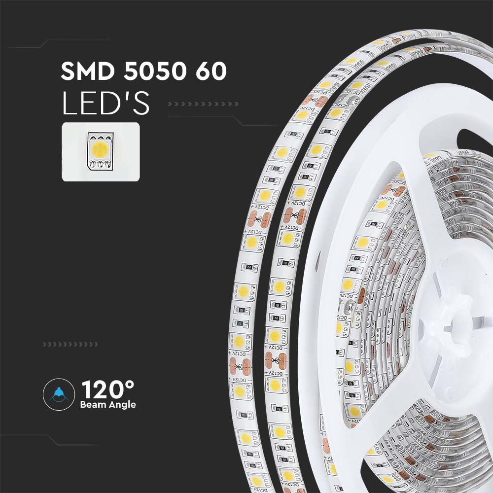 LED Strip SMD5050 - 60 LEDs 4500K IP65 img 1