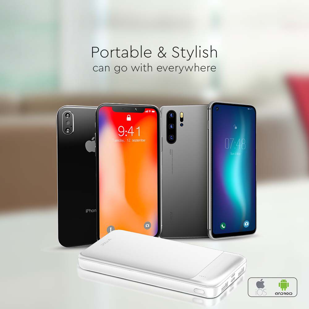 Power Bank 10.000 mAh Colore Bianco img 3