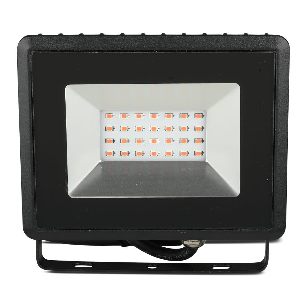 20W LED Proiettore SMD E-Series Corpo Nero Rosso IP65 img 1