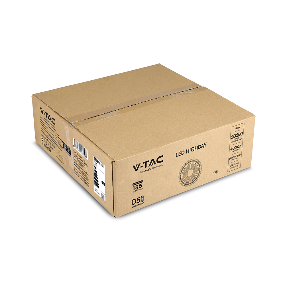 LED Highbay - 150W 4000K 135LM/W