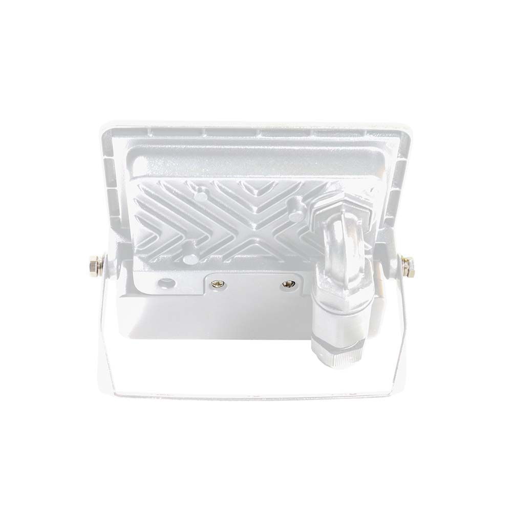 10W LED PIR Sensor Floodlight SAMSUNG CHIP White Body 6400K img 1