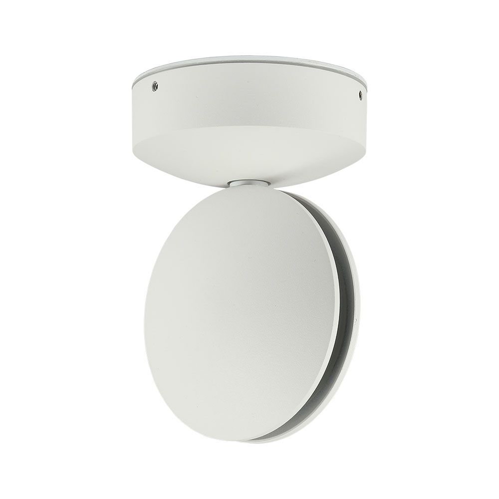 7W LED Wall Light White Body 3000K IP65 img 2