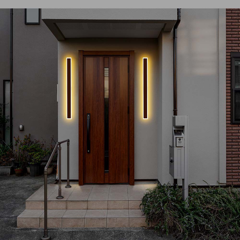 Lampada LED da Muro 17W Colore Corten 4000K IP65