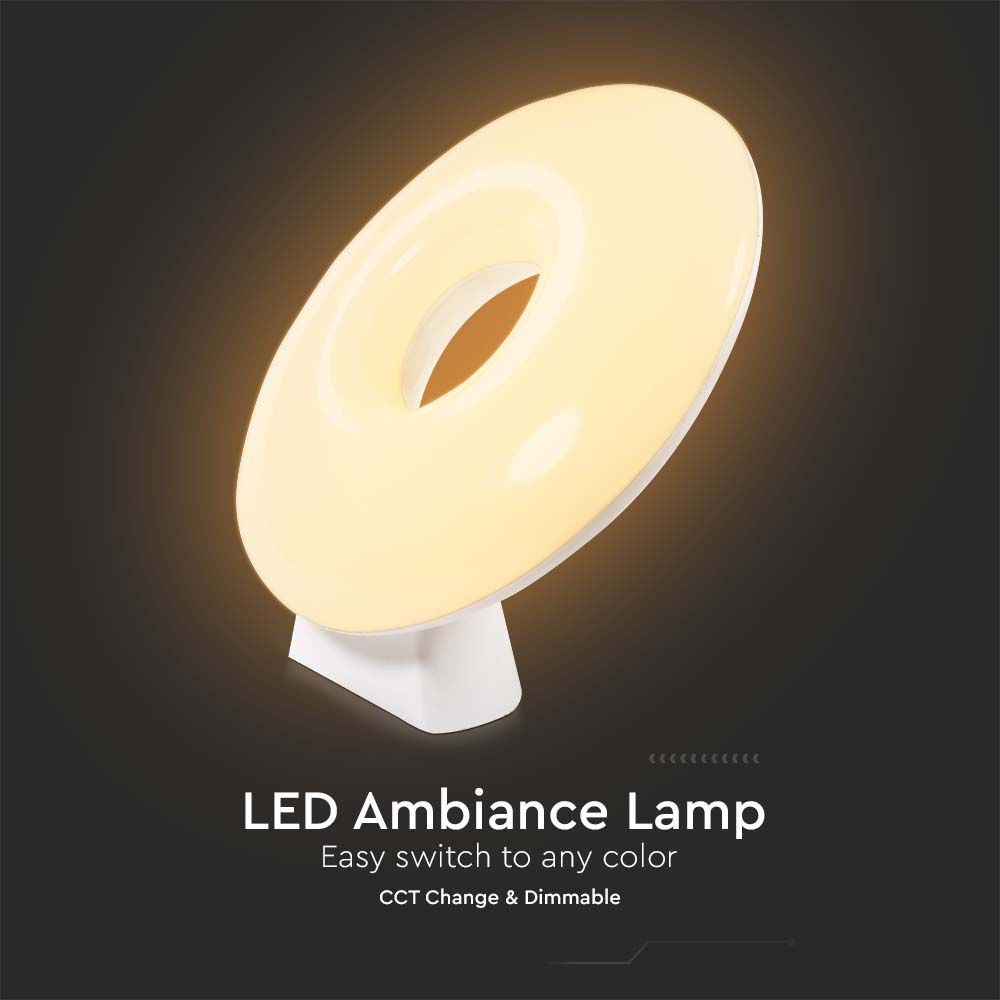 LAMPADA D'AMBIENTE WIFI LED 4W COMPATIBILE CON AMAZON ALEXA E GOOGLE HOME RGB+WW+CW