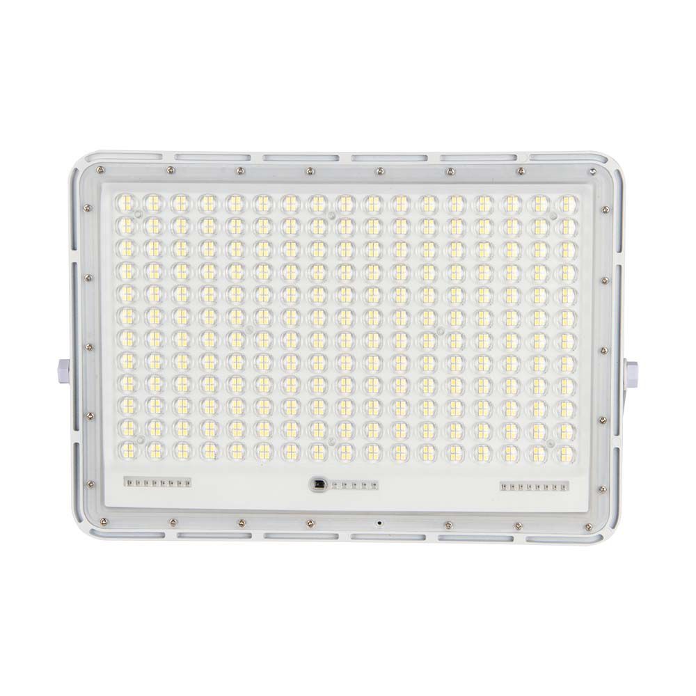 Faro LED con Telecomando e Pannello Solare 30W Batteria sostituibile Cavo da 3m Colore Bianco img 1