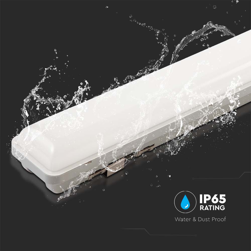 LED Solar Tri-Proof Light 12000mm 18W With Sensor and RF Control 3 in 1 IP65 img 2