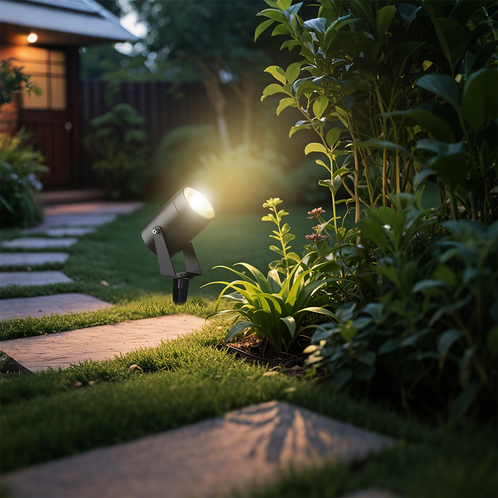 10W LED Spike Light Aluminum Black Body IP65 4000K img 1