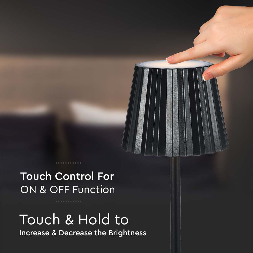 Led Table Lamp Black 3in1 img 1