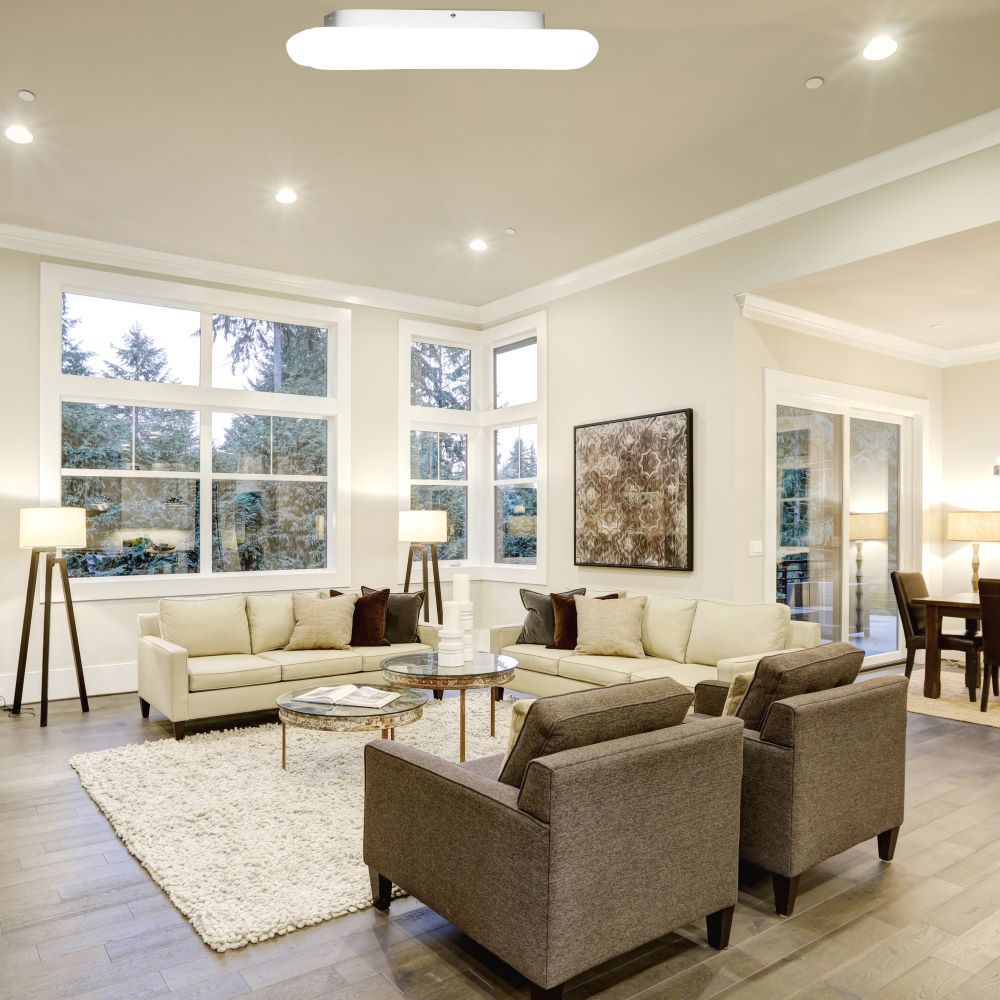 26W Pendant Square Color Changing D300*300*80 Dimmable White