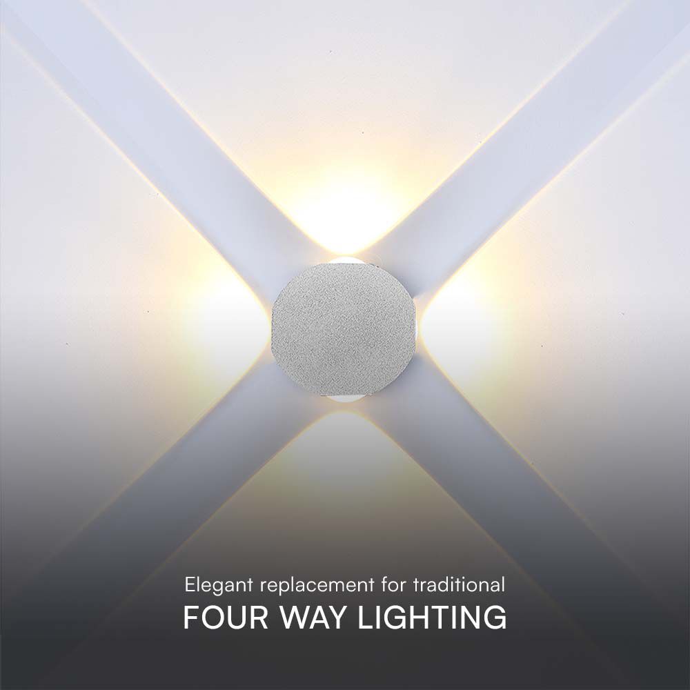 4W LED COB Downlight 3000K White Body img 2