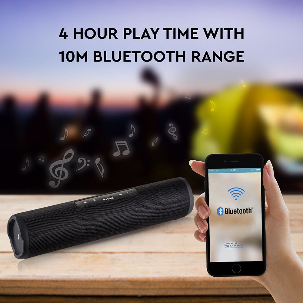 Altoparlante Bluetooth Fabric 1200mAh Batteria img 2